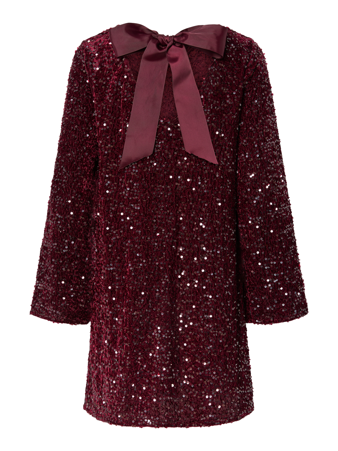 Korte jurk - Tawny Port